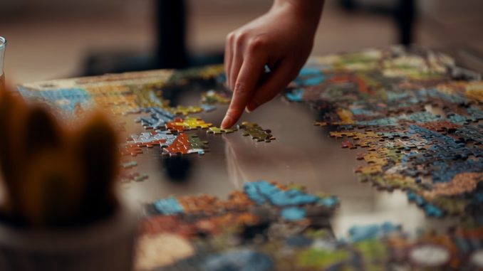 Vem där spel - hur spelar man vem där? illustration