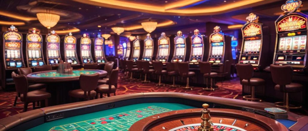 Upplev spänningen hos Thrills Casino online! illustration
