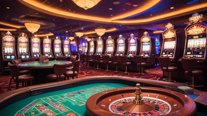 Upplev spänningen hos Thrills Casino online! illustration