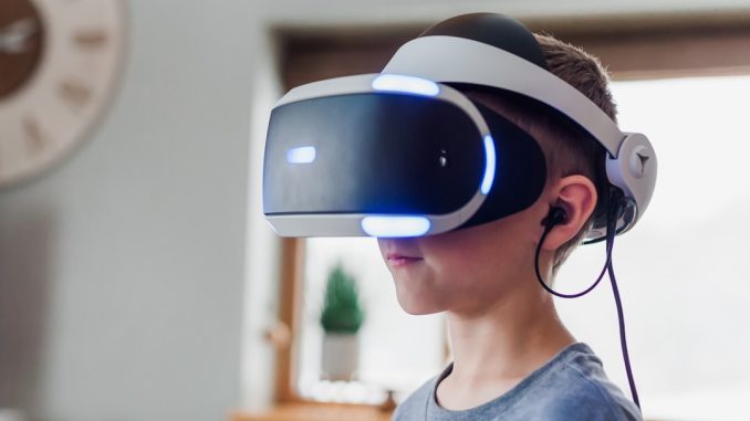 Framtiden för VR i online-spel illustration